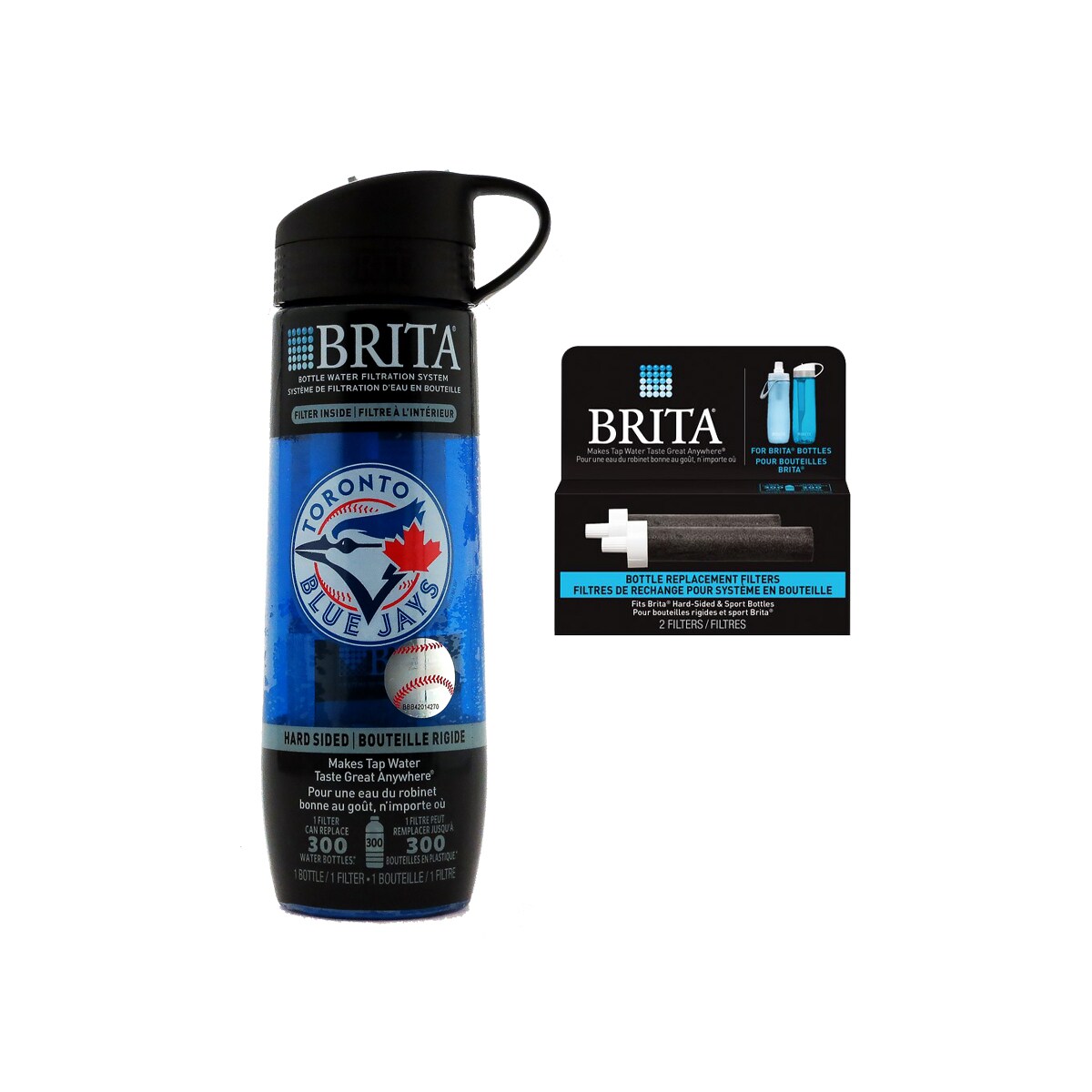 Brita Water Filtration System, Bottle, Hard Sided