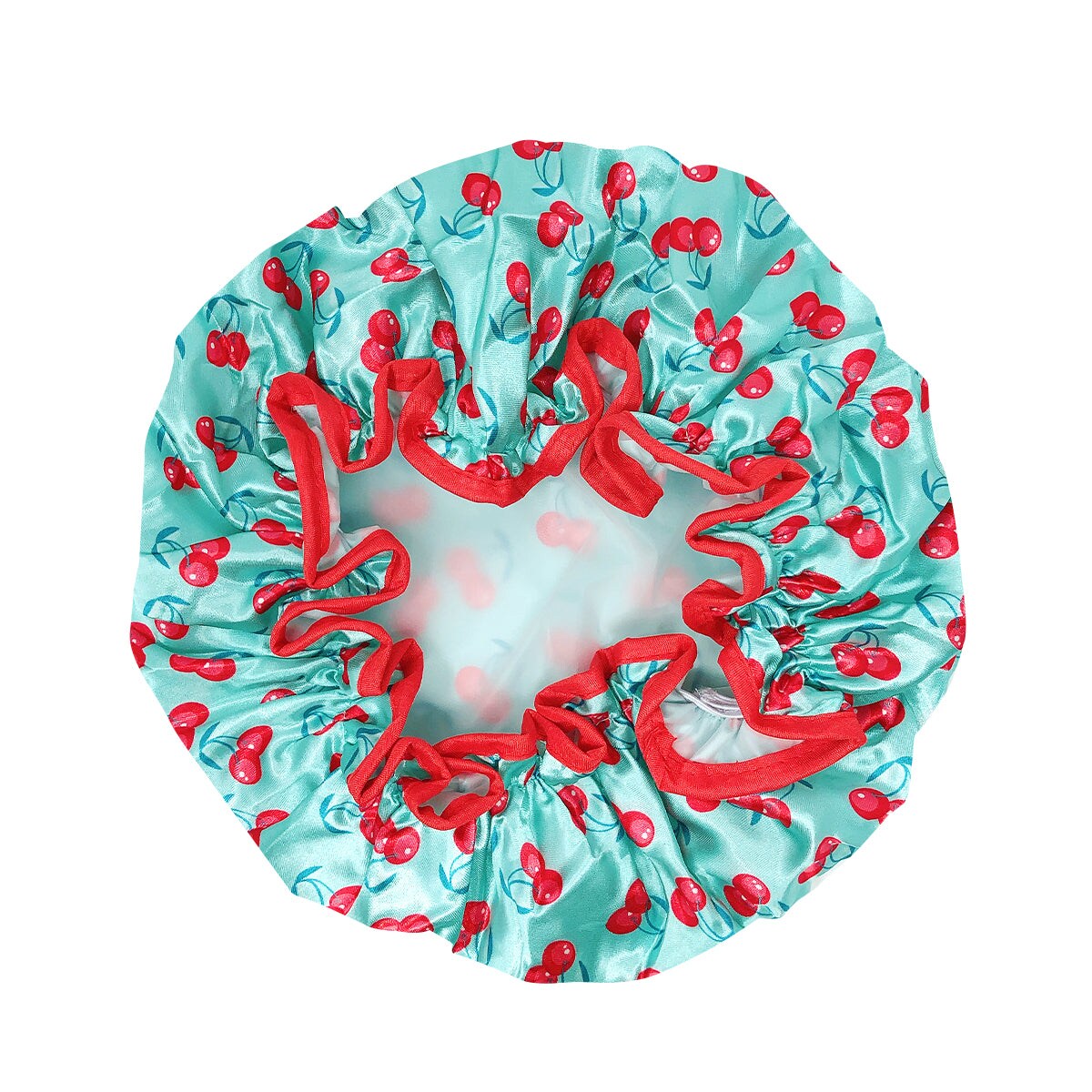 Wrapables Reusable Women&#x27;s Waterproof Shower Caps for Long Hair