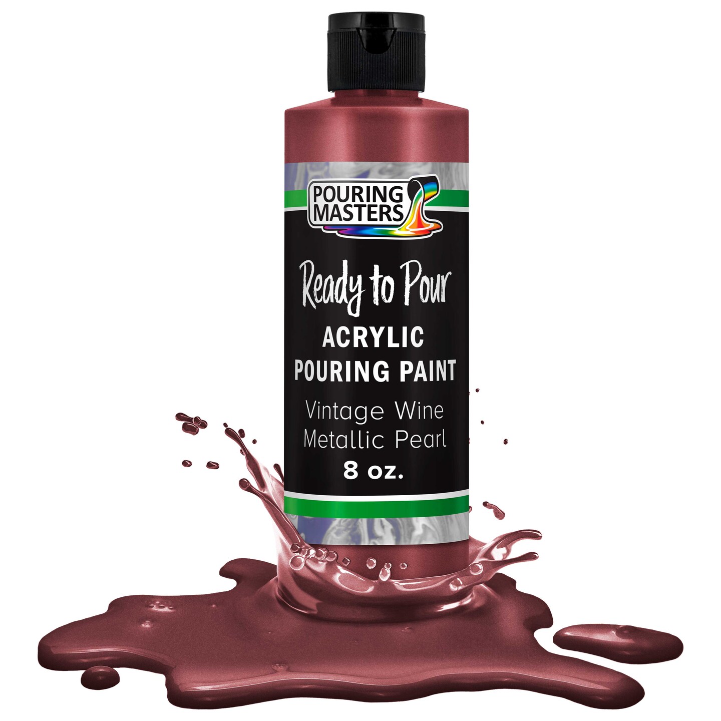 best metallic acrylic paint for pouring