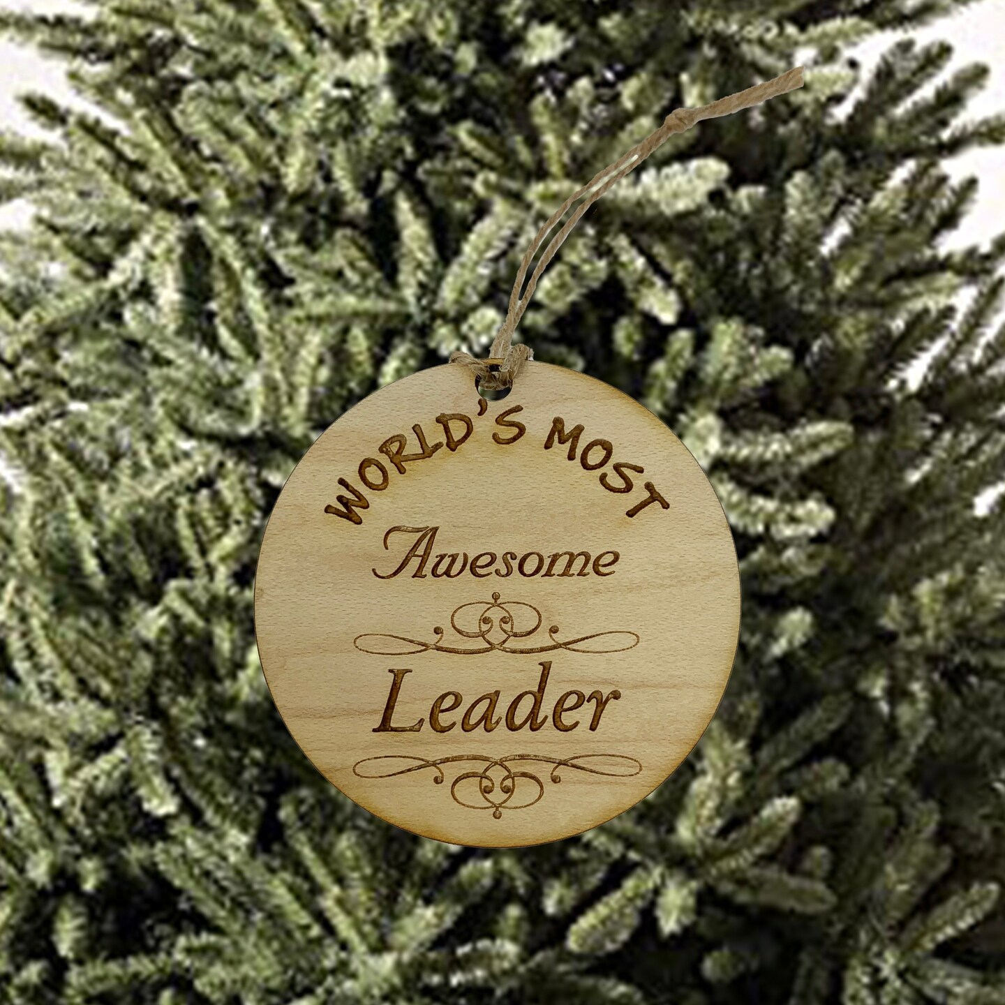 Worlds most Awesome Leader - Ornament Worlds most Awesome Leader - Ornament