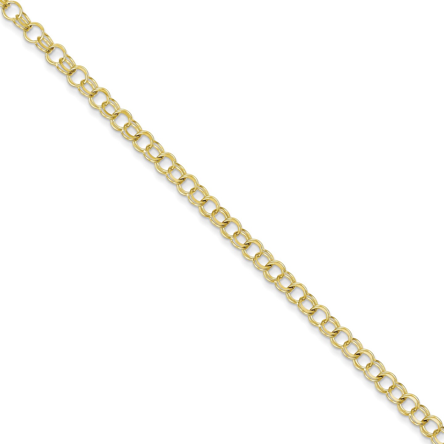 10K Yellow Gold Charm Bracelet