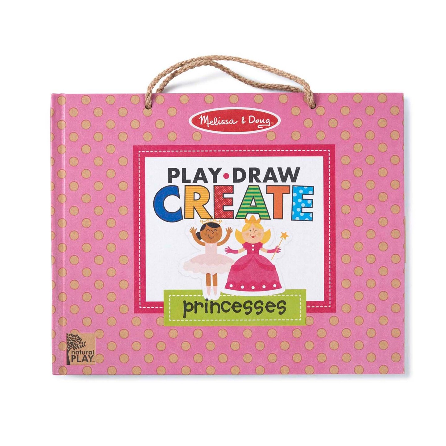 Natural Play: Play, Draw, Create Reusable Drawing &#x26; Magnet Kit - Princesses