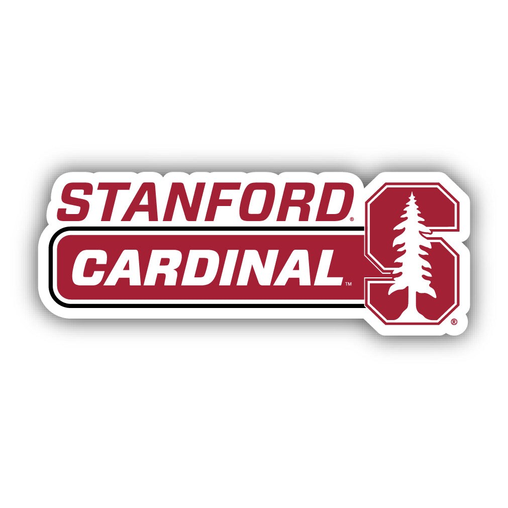 Stanford University 4-Inch Wide Ncaa Durable School Spirit Vinyl Decal Sticker