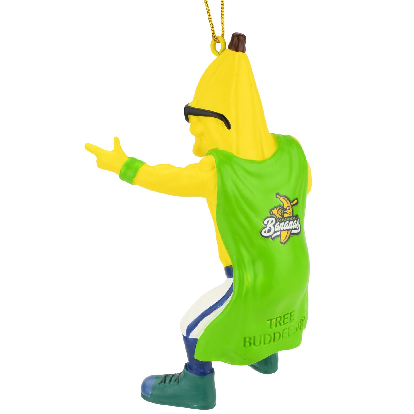 Tree Buddees x Savannah Bananas Mascot Split Baseball Ornament