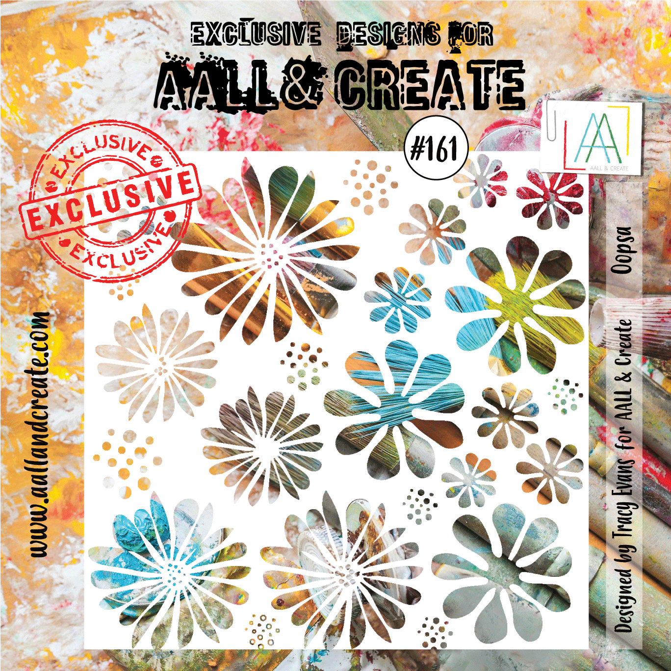 AALL and Create  Stencil - 161 - Oopsa