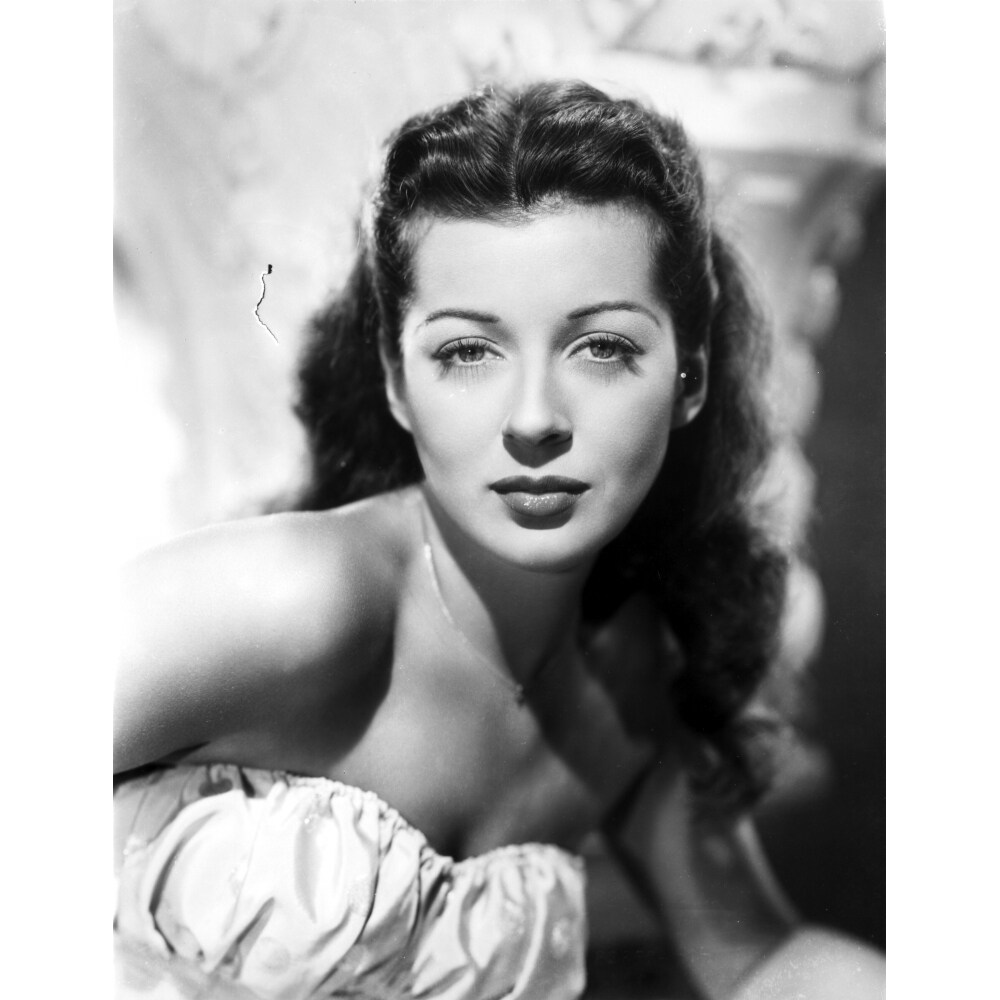 Posterazzi Gail Russell Posed in White Photo Print