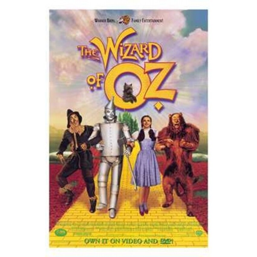 Pop Culture Graphics The Wizard of Oz Movie Poster (11 x 17) - Item  MOV191999