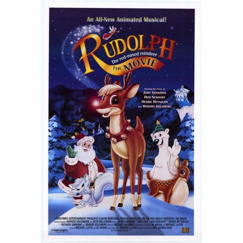 Pop Culture Graphics Rudolph the Red-Nosed Reindeer The Movie Movie Poster (11 x 17) - Item MOVEE4096