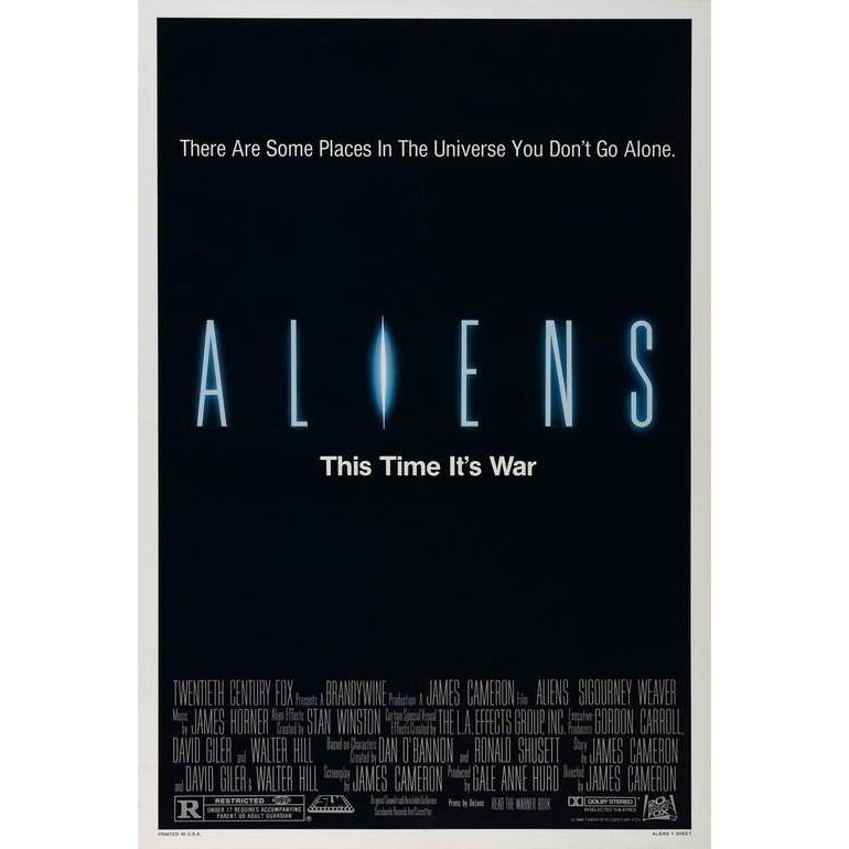 Pop Culture Graphics Aliens Movie Poster Print (27 x 40) - Item MOVII2389
