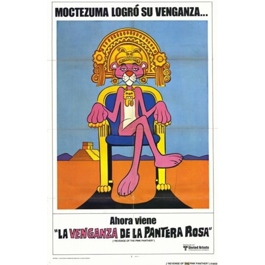 Pop Culture Graphics Revenge of The Pink Panther Movie Poster (11 x 17) - Item  MOV227547