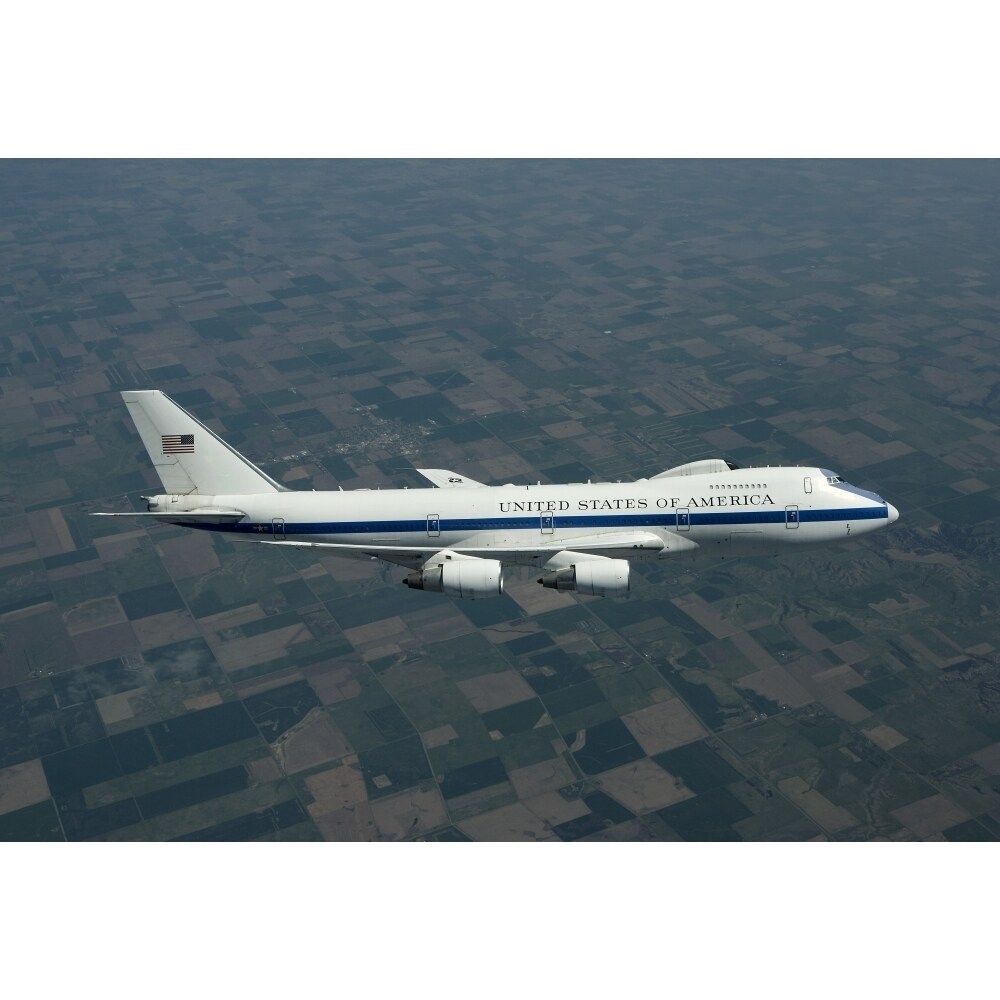 Posterazzi An E-4B National Airborne Operations Center aircraft Poster Print