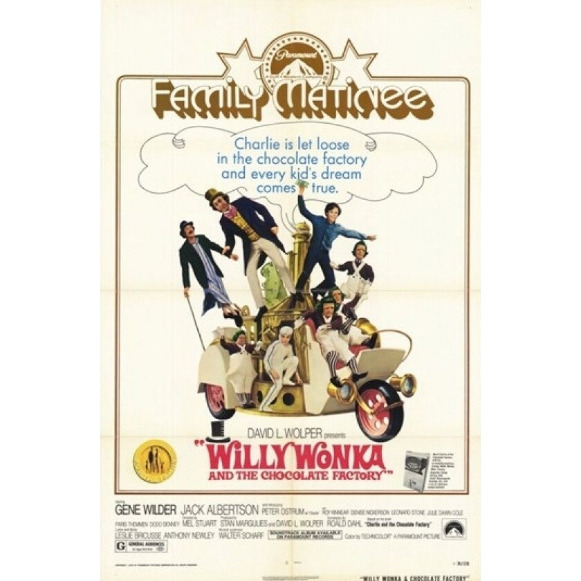 Pop Culture Graphics Willy Wonka and the Chocolate Factory Movie Poster (11 x 17) - Item MOV190739