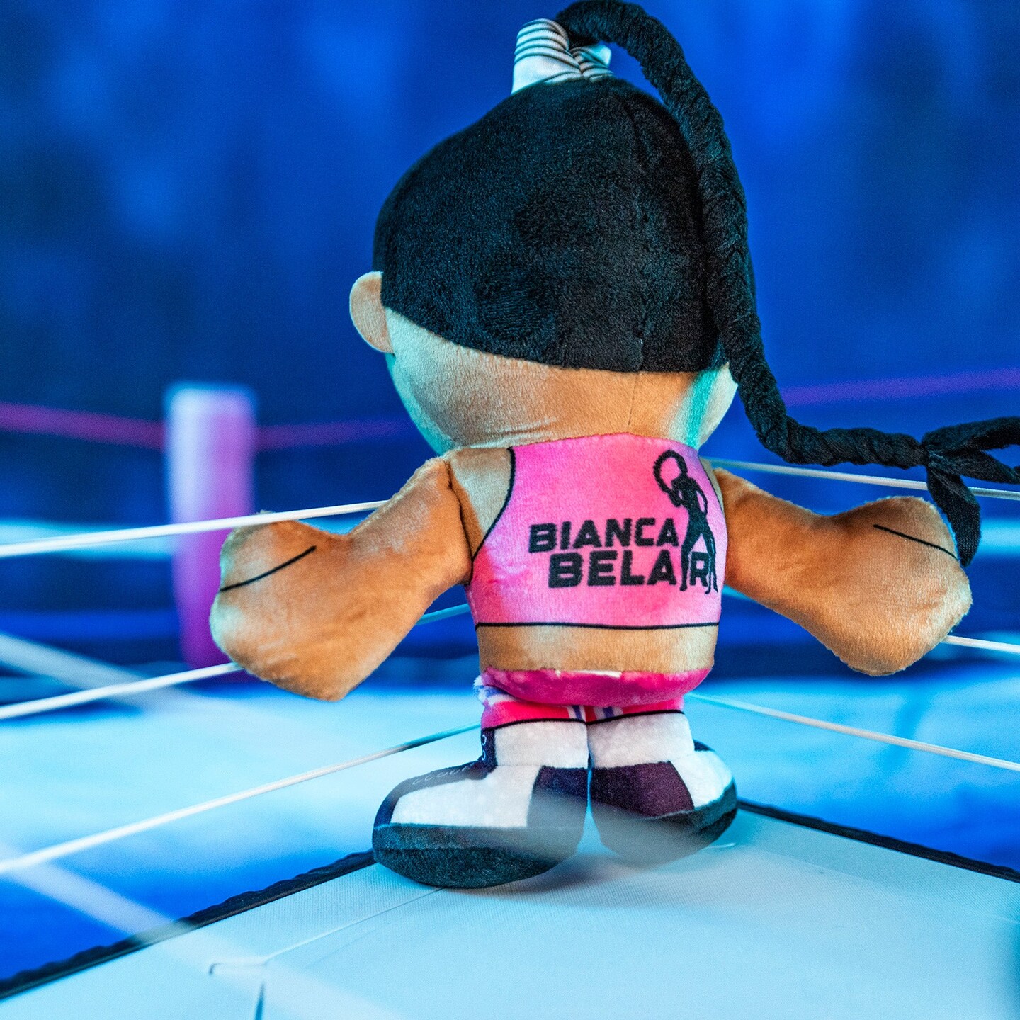 Bleacher Creatures WWE Bianca Belair 8&#x22; Kuricha Plush