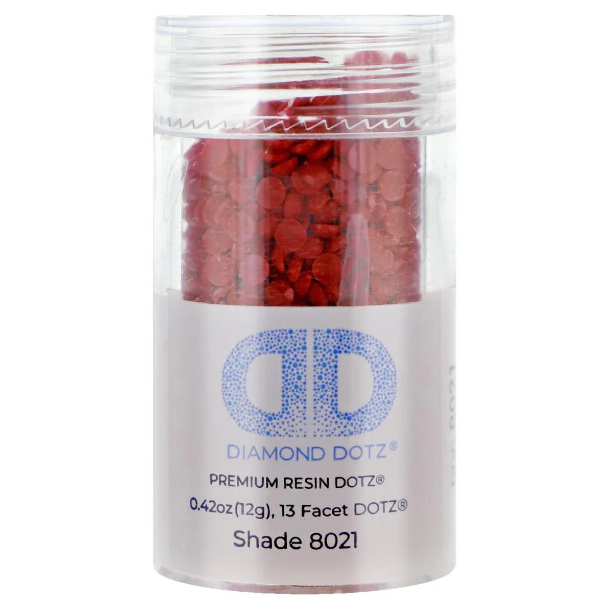 Diamond Dotz 2.8MM 12G Cylinder Crimson - Freestyle Diamond Painting Beads, Diamond Art Beads, Replacement Drills, Loose Gems for DIY Crafts and Art Projects