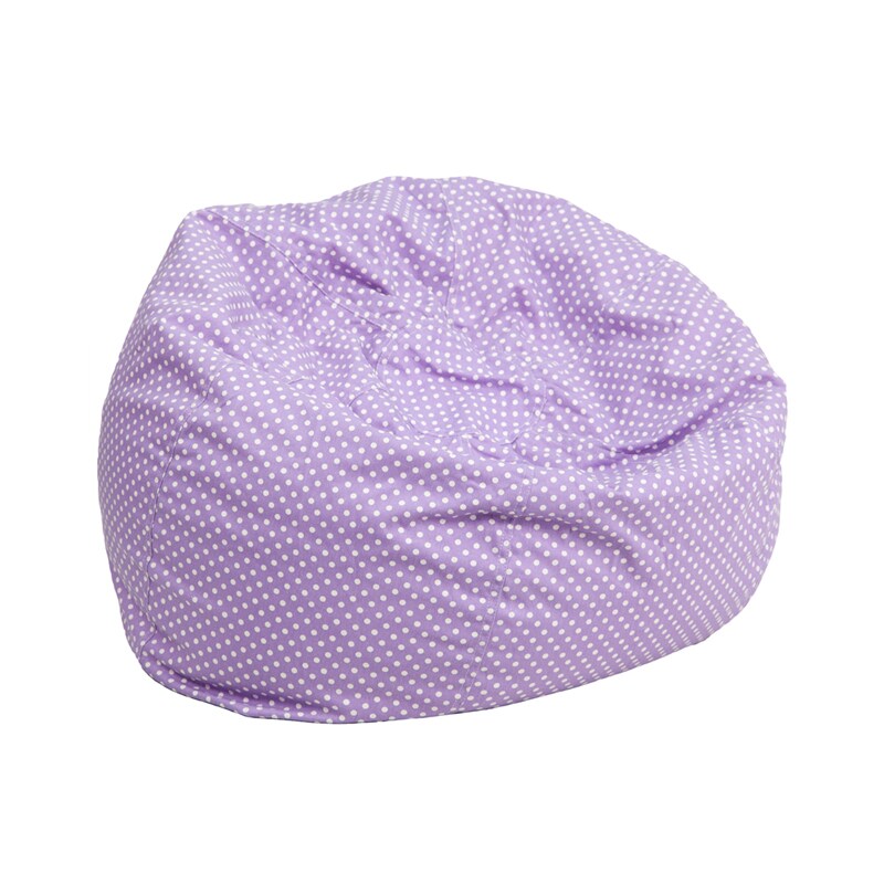 Polka dot bean bag chair deals