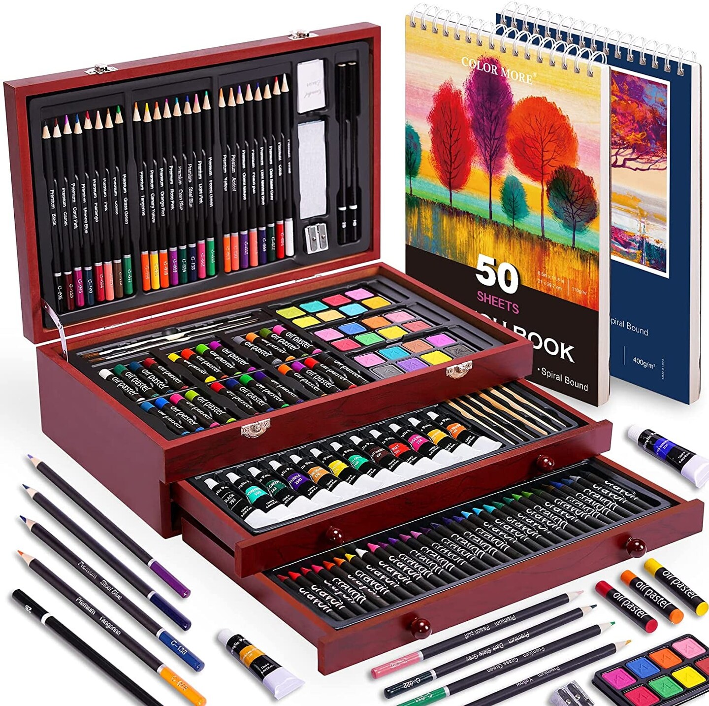 High-Impact Top-Quality Sketch Pencils Drawing Art Kit for Kids, Teens,  Adults