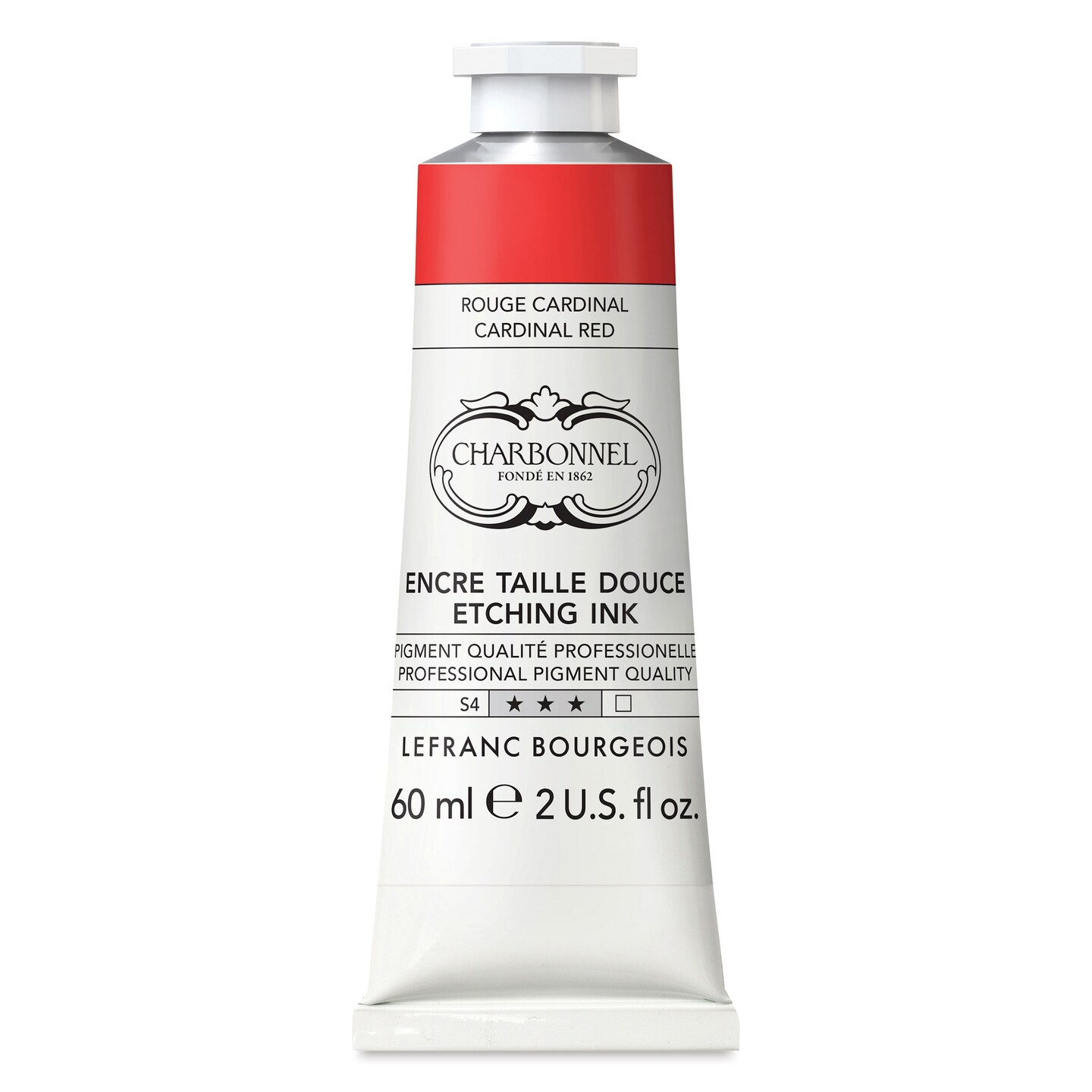 Charbonnel Etching Ink - Cardinal Red, 60 ml, Color: Red, Count: 1 ...