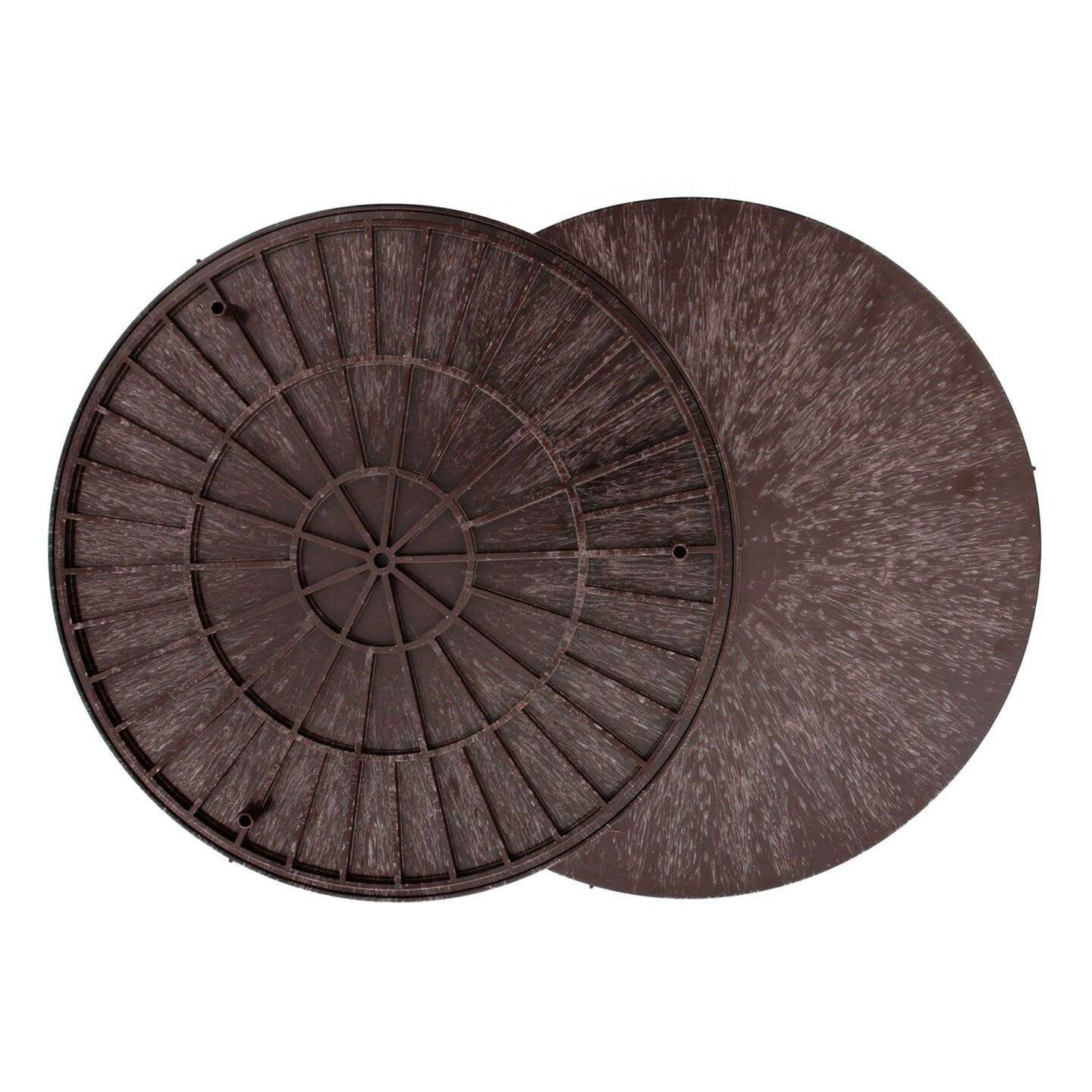 11&#x22; Round Plastic Pottery Wheel Bats, Set of 2 - Durable, Balanced Bat for Use Spinning Clay &#x26; Making Ceramics - Design To Only Fit Pottery Wheel