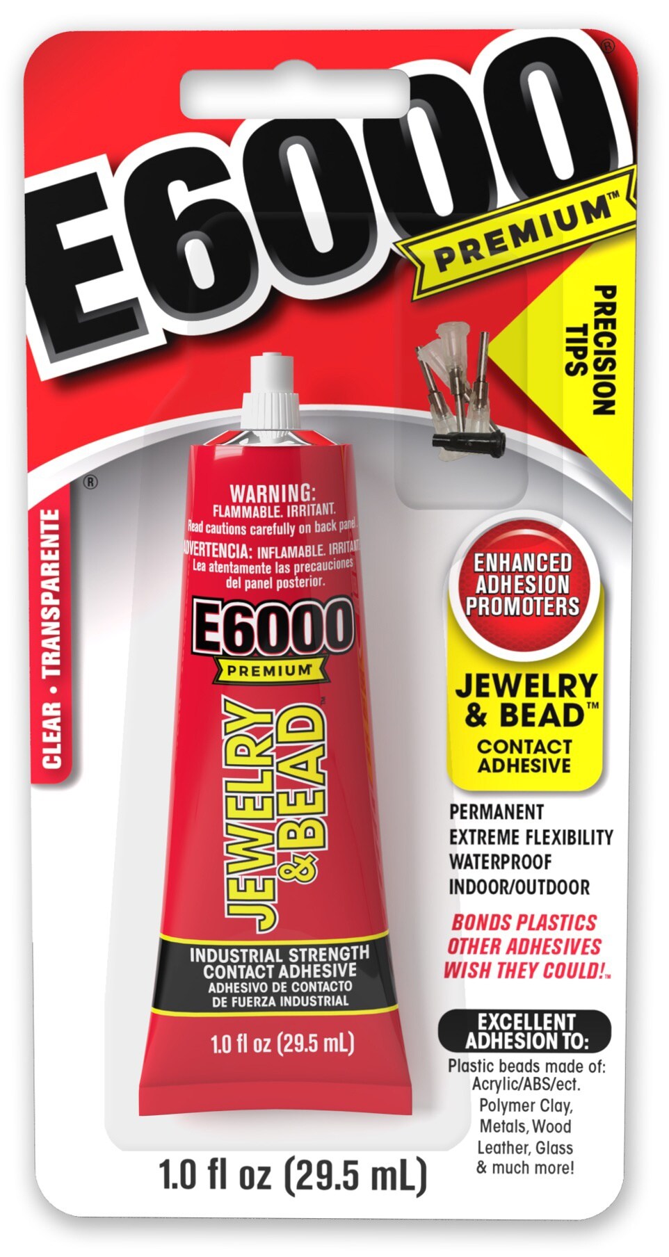 E6000 Premium Jewelry &#x26; Bead Adhesive-1oz