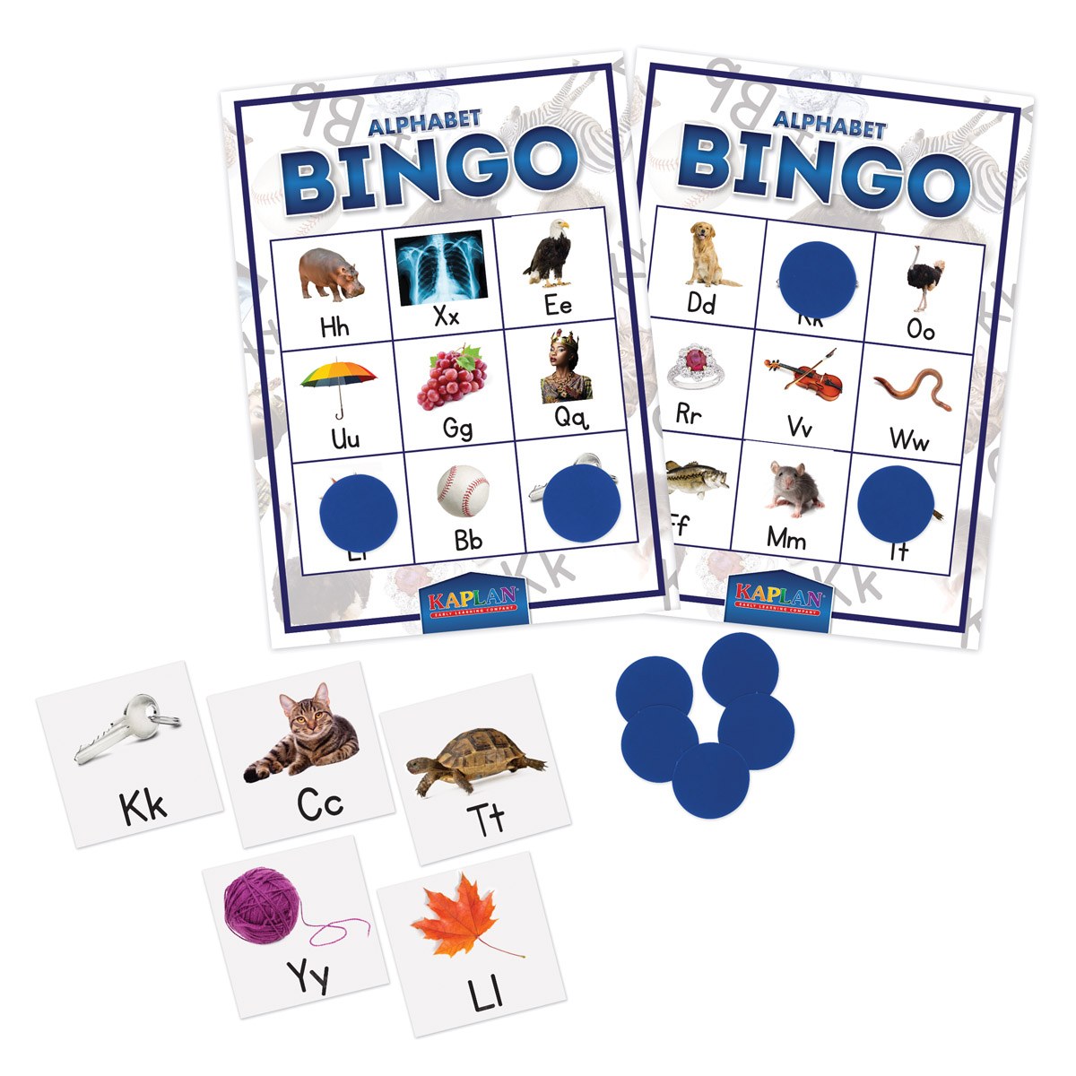 Kaplan Early Learning Company Alphabet Bingo Game