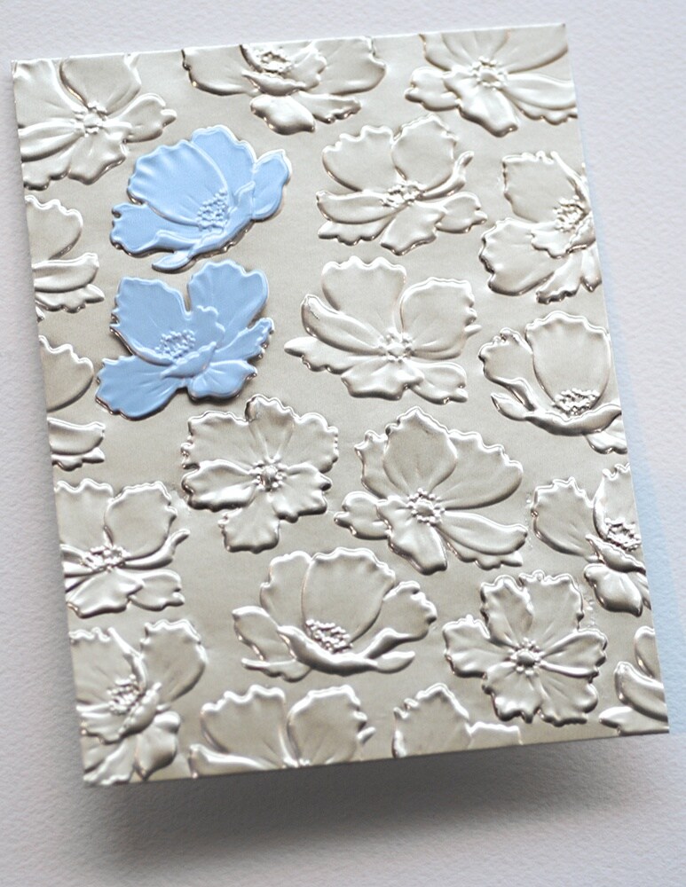 Memory Box 3D Embossing Folder & Dies-Anemone Drift | Michaels