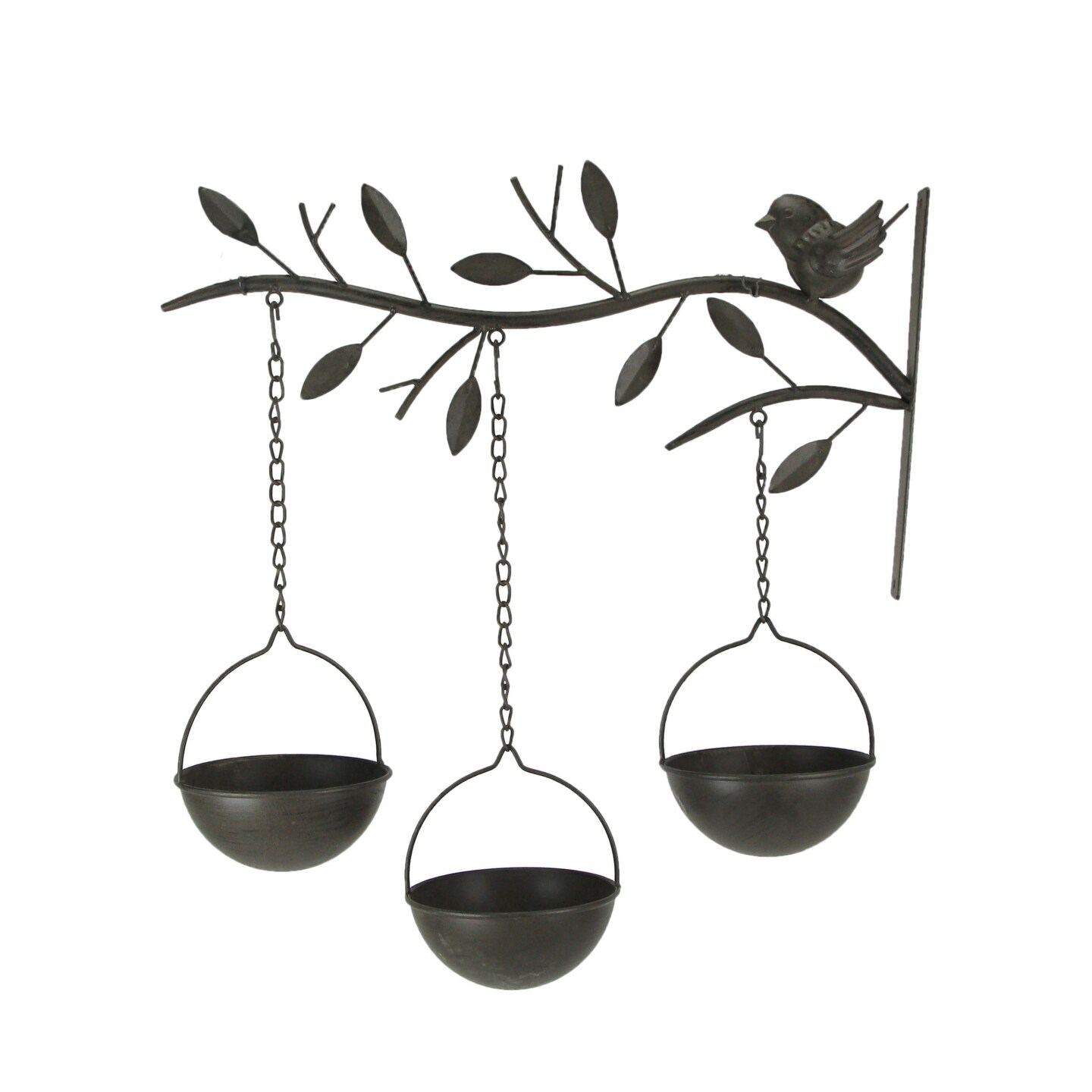 Metal Tree Branch Plant Hook Basket Hanger Bracket Decorative Wall Decor
