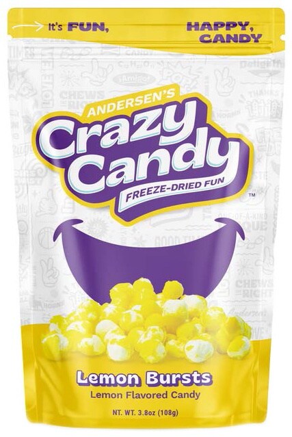 Andersen&#x27;s Crazy Candy Freeze-Dried Fun-Lemon Burst 3.3oz
