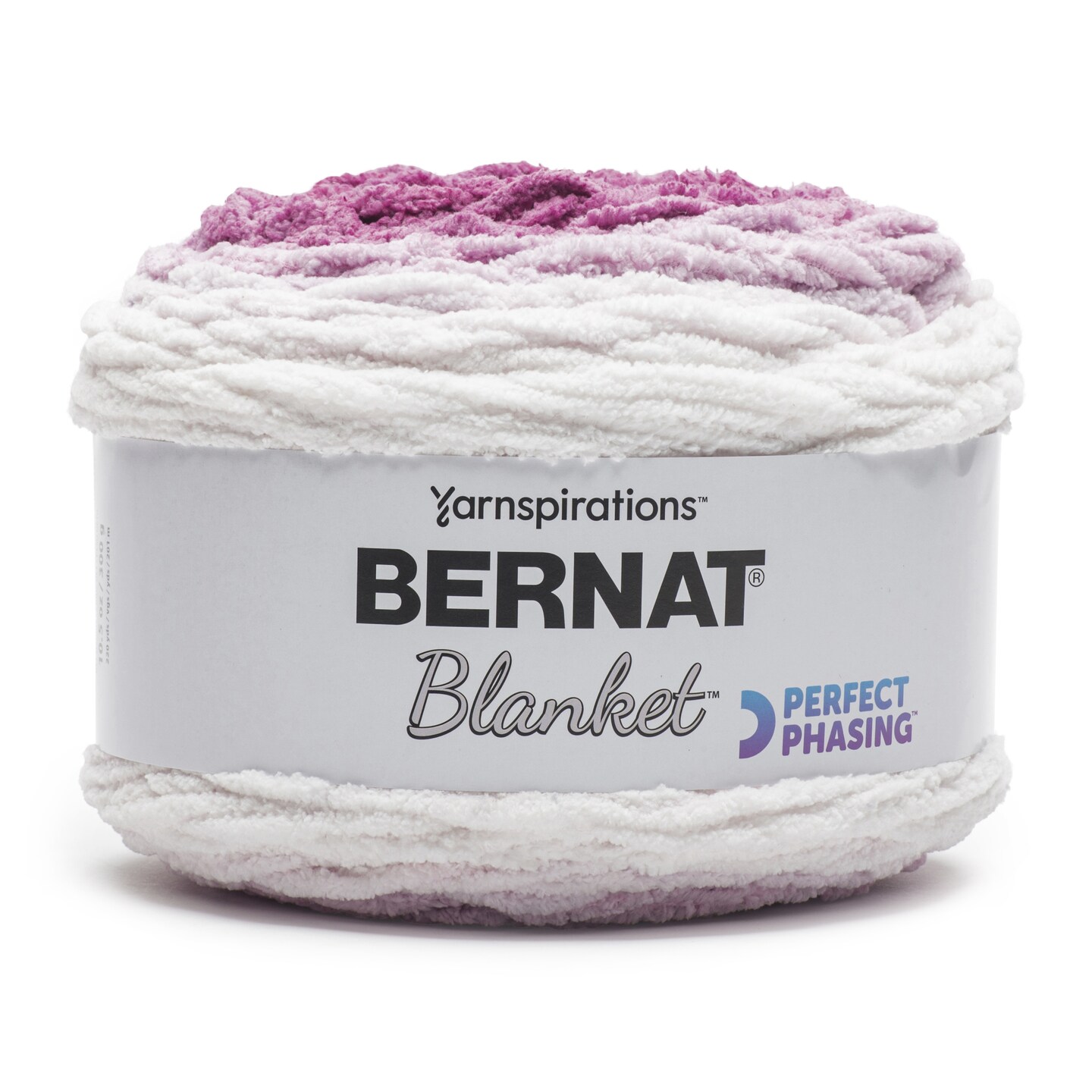 Bernat Blanket Perfect Phasing Yarn-Fuchsia