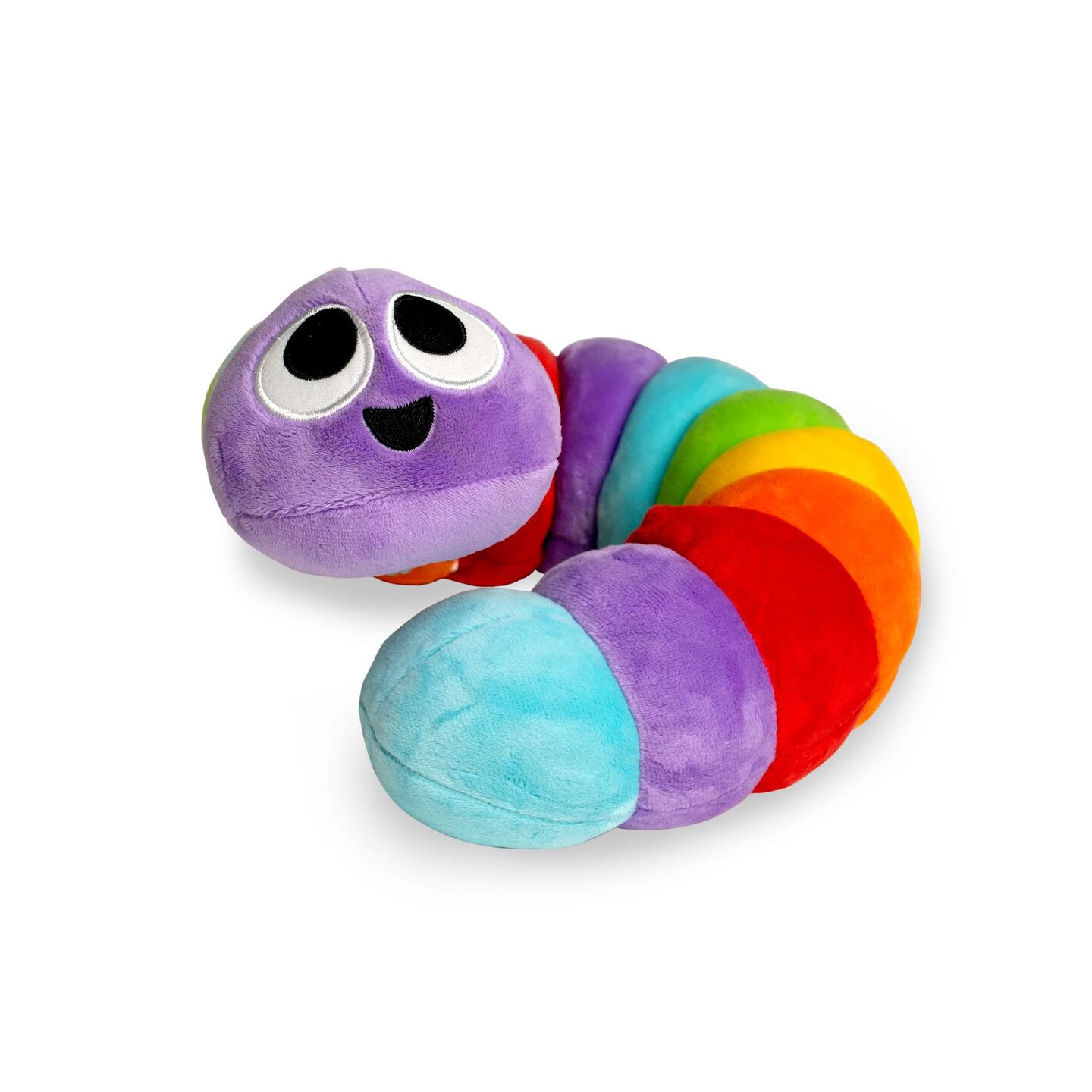 Slither IO Jumbo 24 Inch Bendable Plush | Rainbow