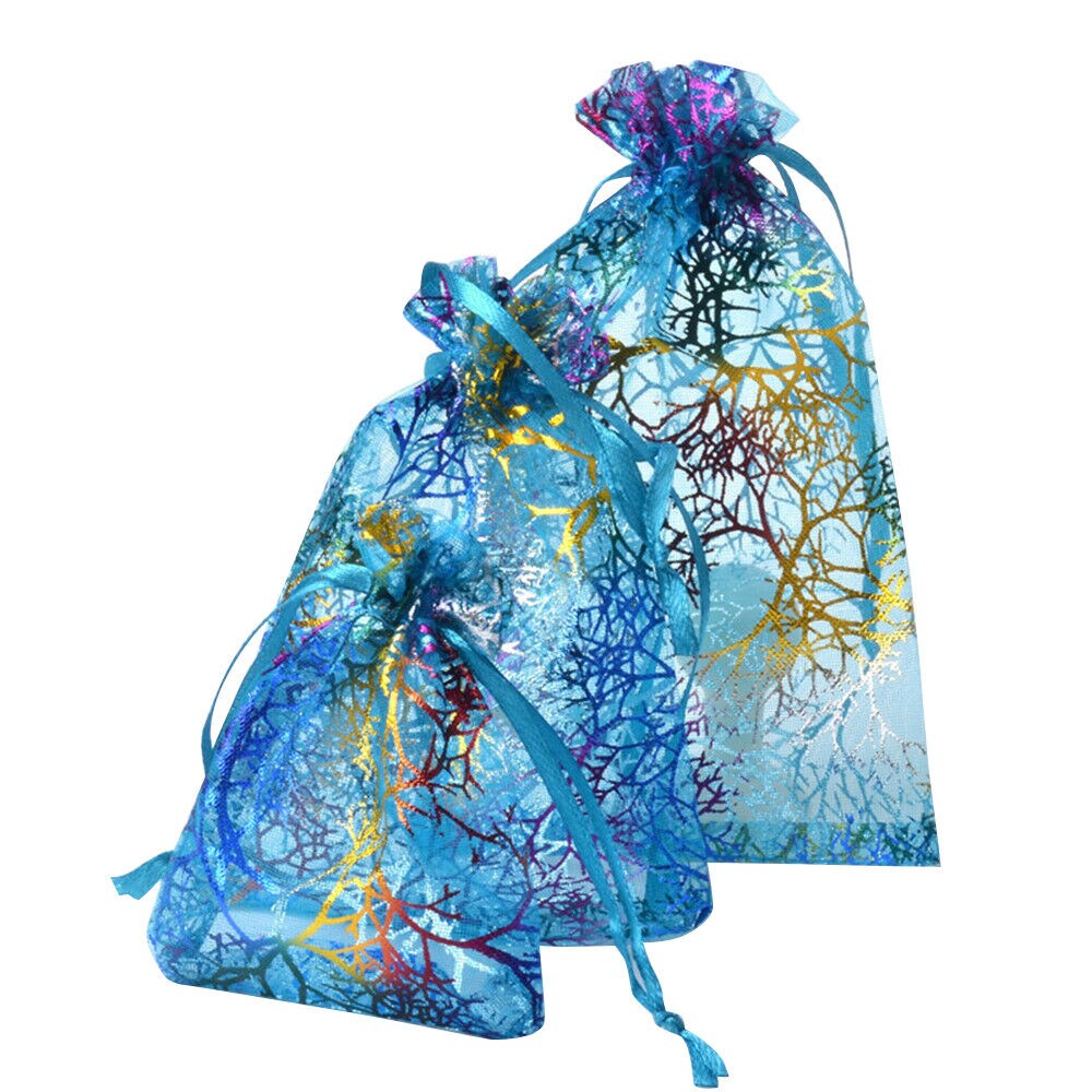 Kitcheniva Sheer Coralline Organza Favor Gift Bags