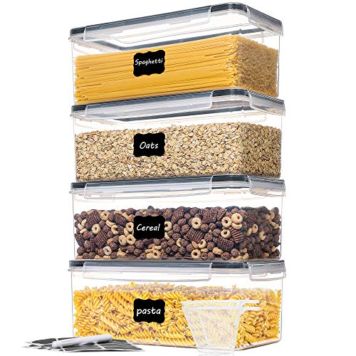 Airtight Food Storage Containers with Lids - Kitchen Container for