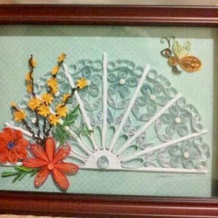 Wirewrapped blue bangle bracelet MakerPlace by Michaels