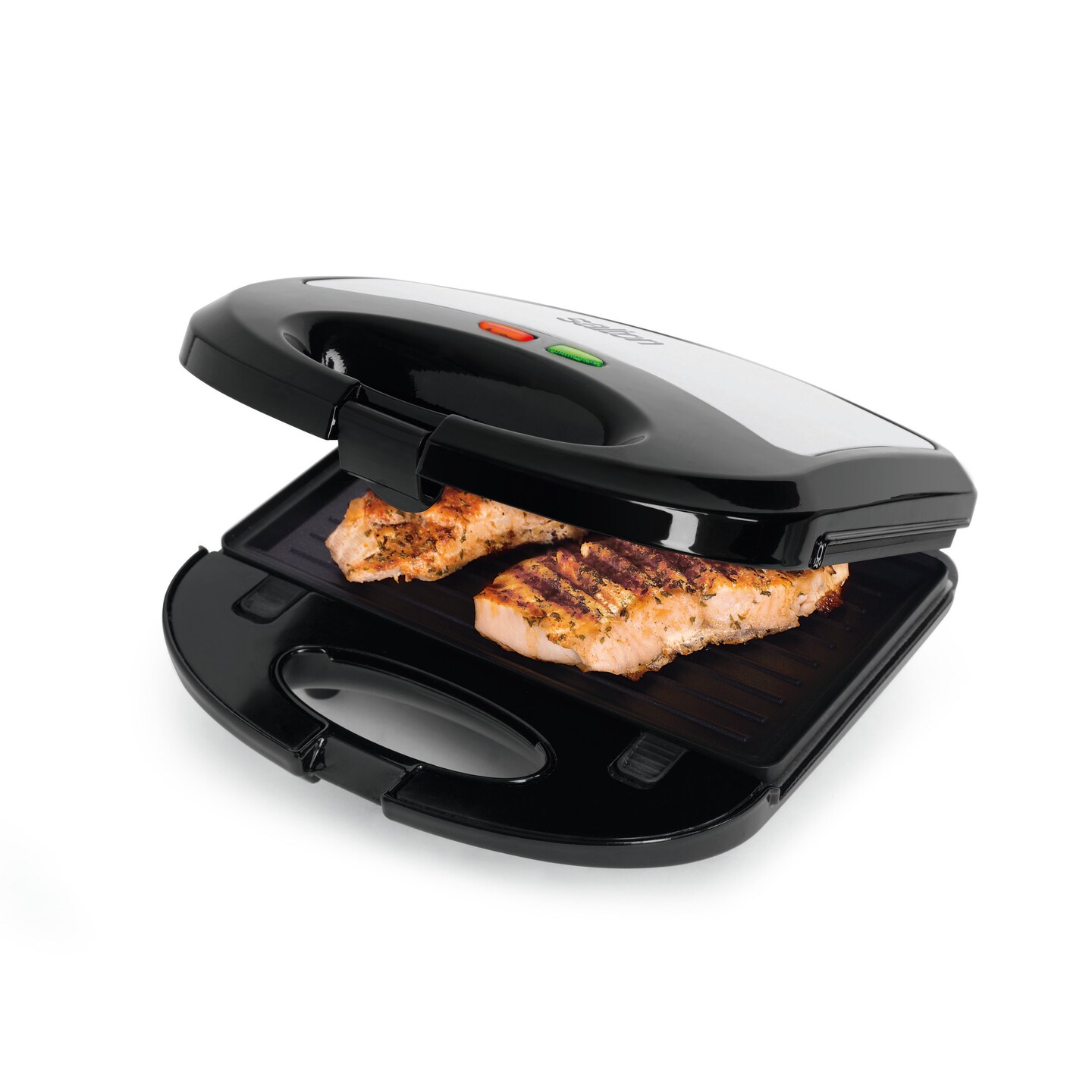 Salton 3 in 1 Grill, Sandwich &#x26; Waffle Maker Black