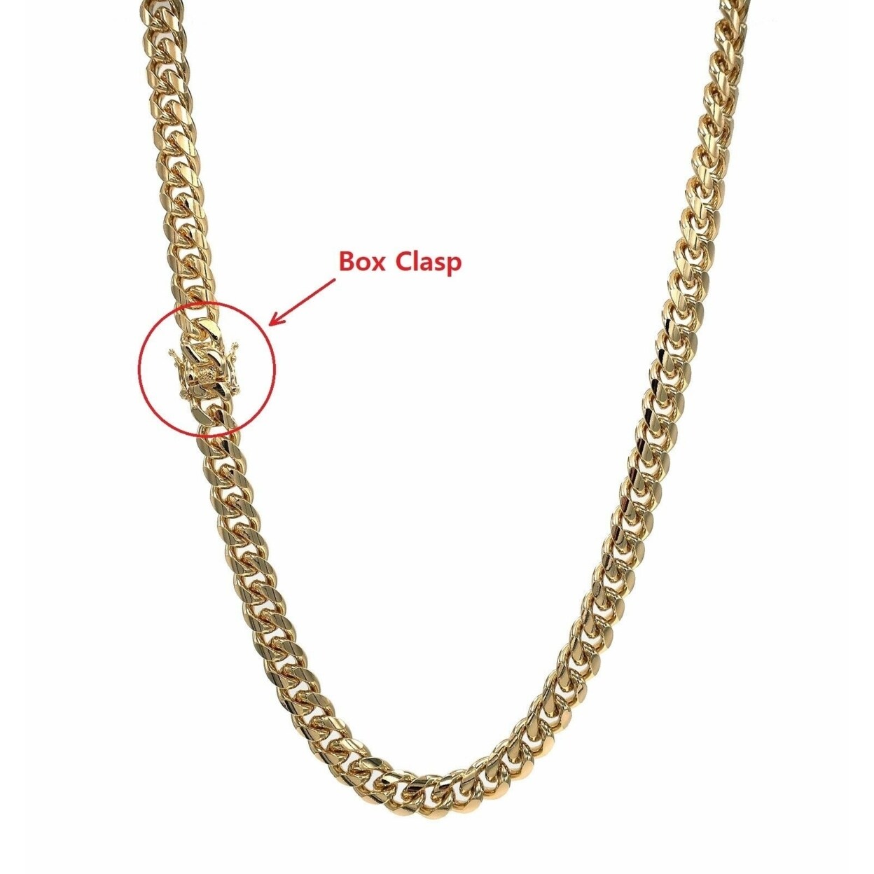 14K Gold Filled Lock Necklace