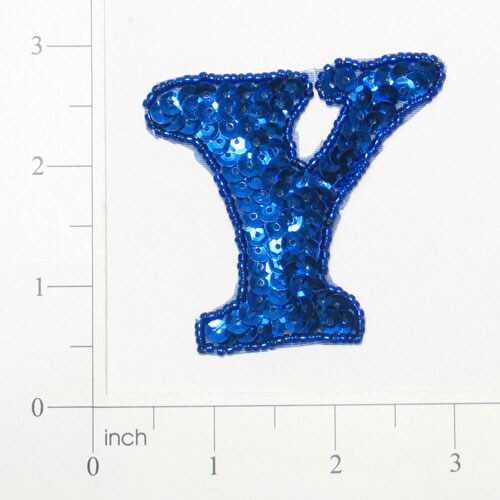 Letter Y Sequin Applique/Patch Michaels