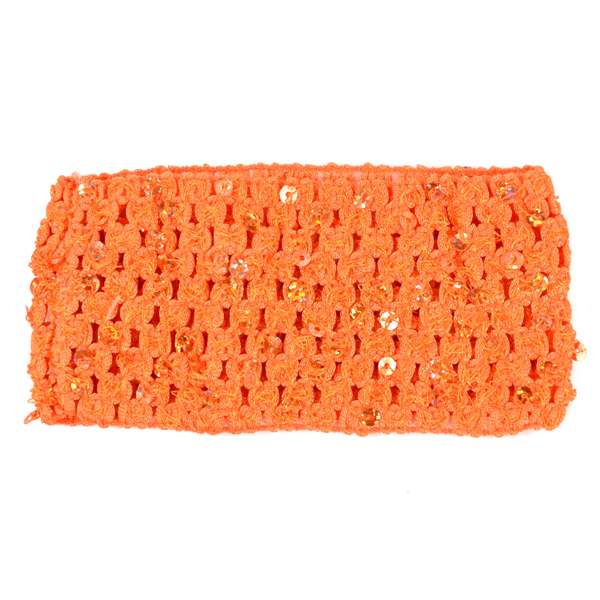 Sequin Crochet Stretch Headband