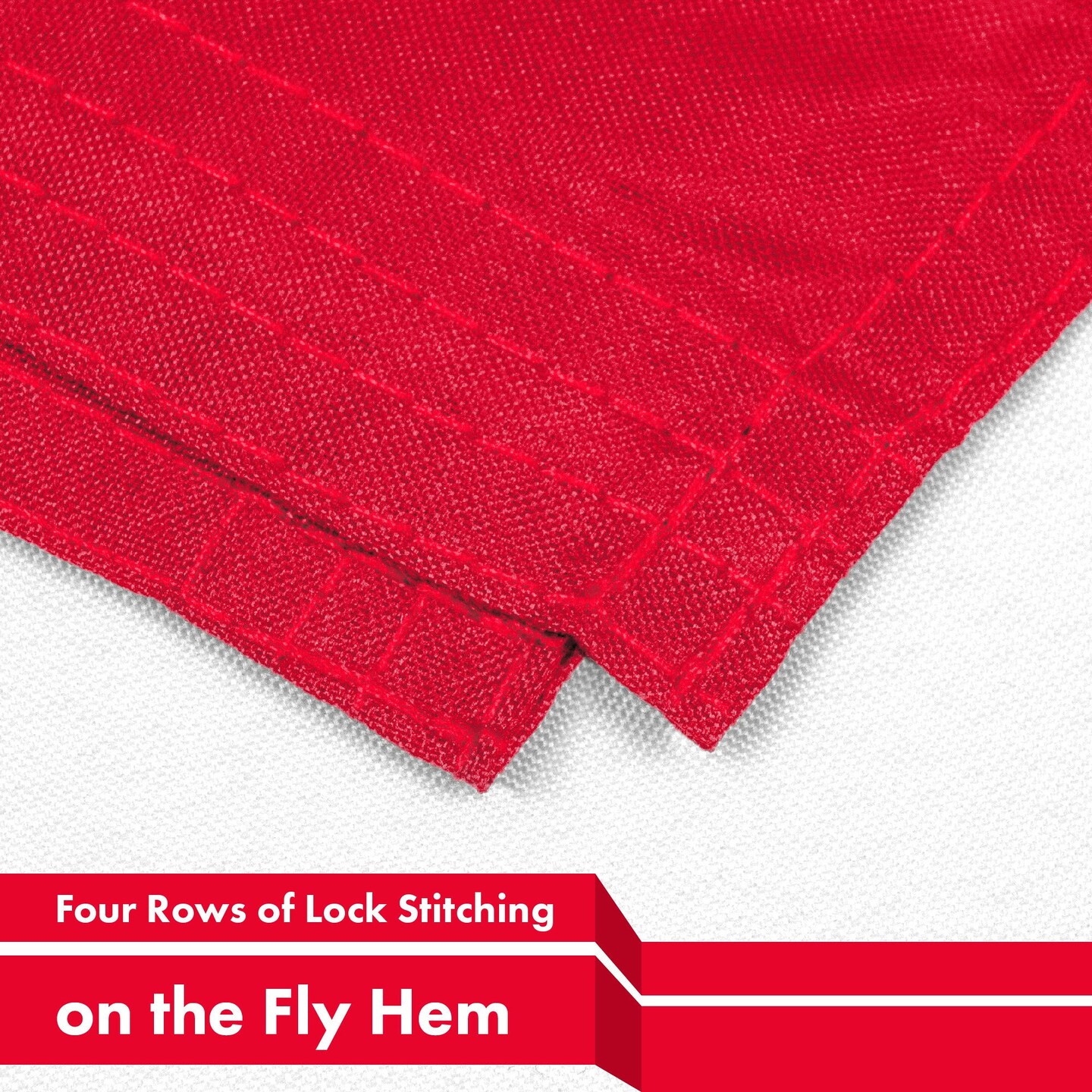 Denmark Danish Flag 3x5 Ft 2-Pack 150D Printed Polyester By G128