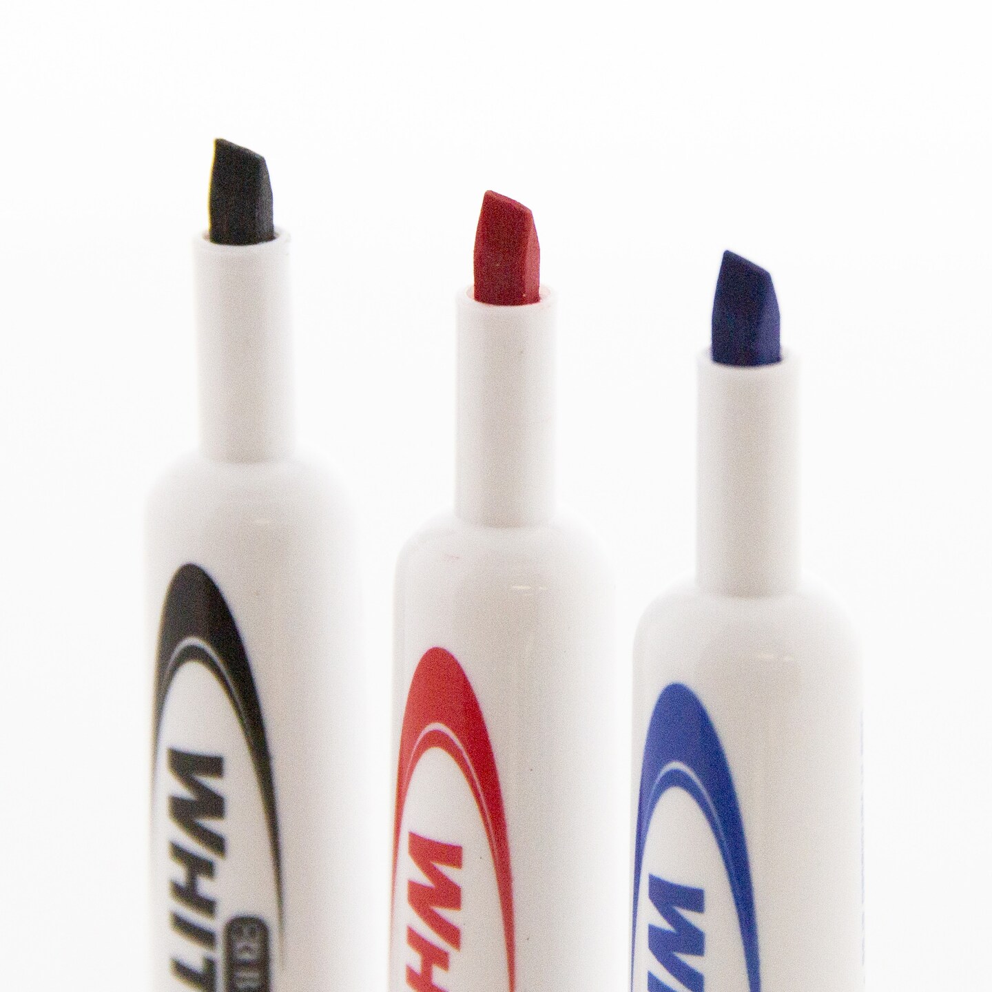 BAZIC Chisel Tip Assorted Color Dry-Erase Markers (3/Pack)