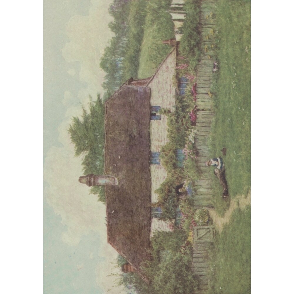 Happy England 1904 Cottage At Shottermill Haslemere Poster Print By Helen Allingham