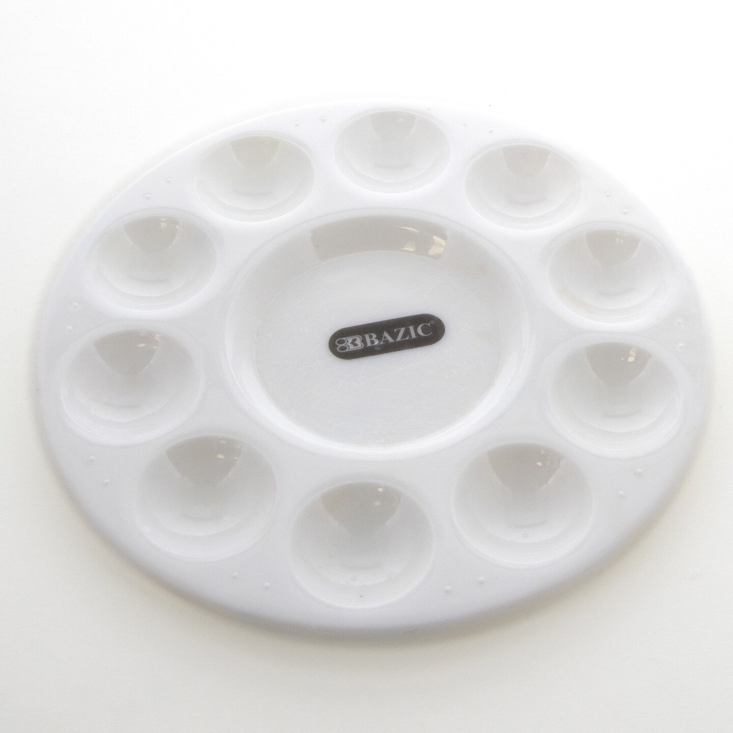 BAZIC Mixing Palette Paint Mixing Tray Round (10)