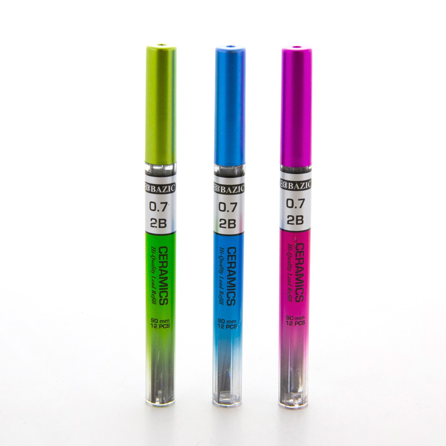 BAZIC Mechanical Pencil Lead Ceramics High-Quality 0.7 mm (3/Pack)