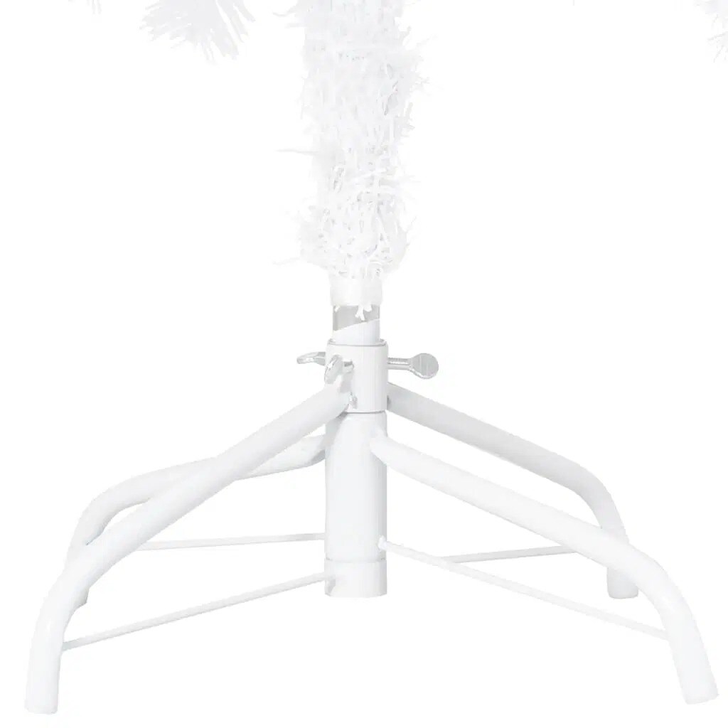 4 ft White Christmas Tree with Thick PVC Branches