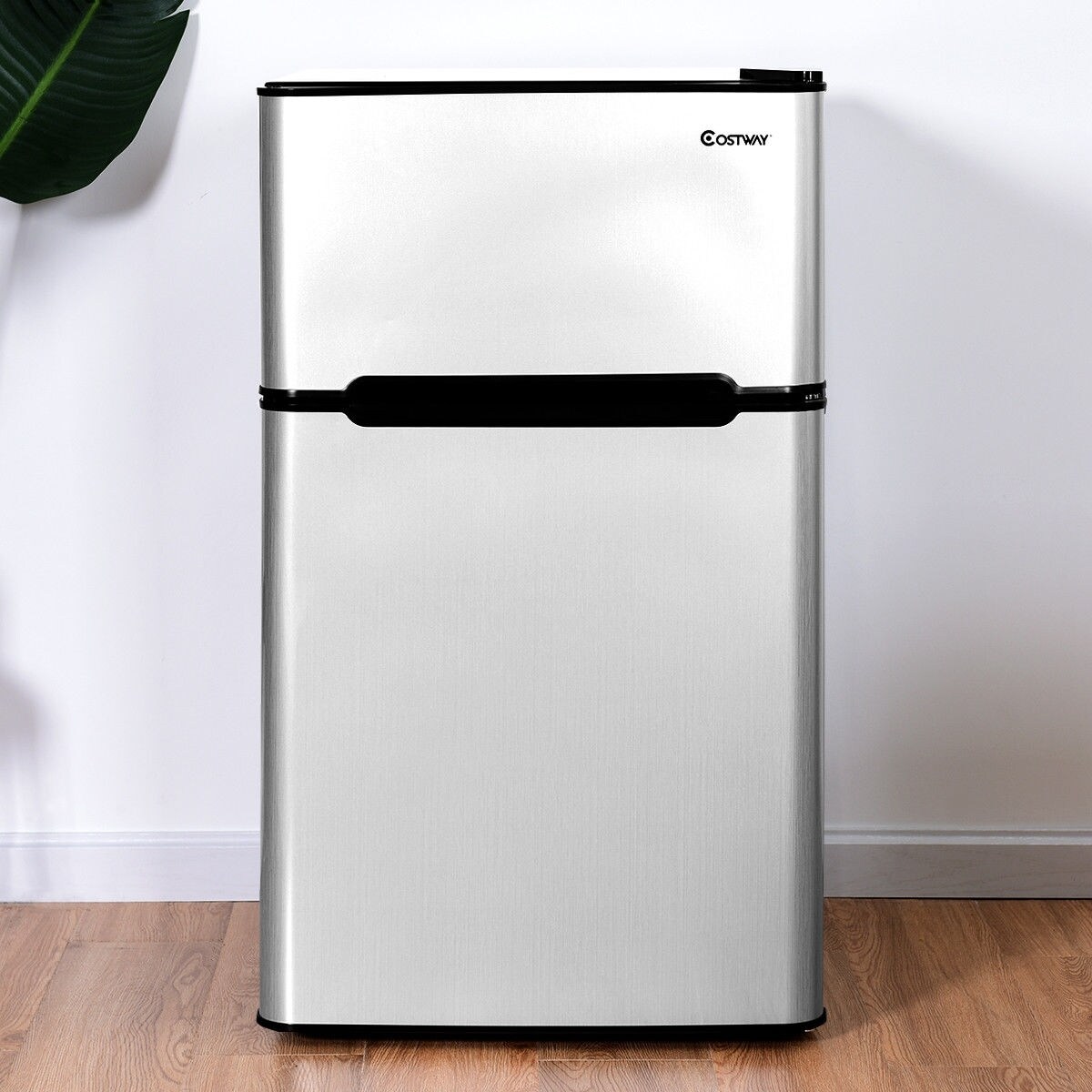 3.2 cu ft. Compact Stainless Steel Refrigerator