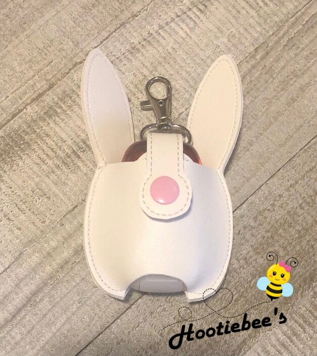 Bunny Hand Sanitizer Holder and or Lip Balm Holder | MakerPlace by