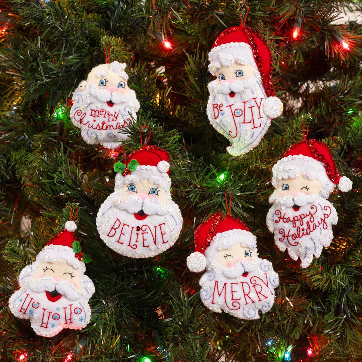 Buclla ® Seasonal - Felt - Home Decor - Door/Wall Hangng Kts - Here