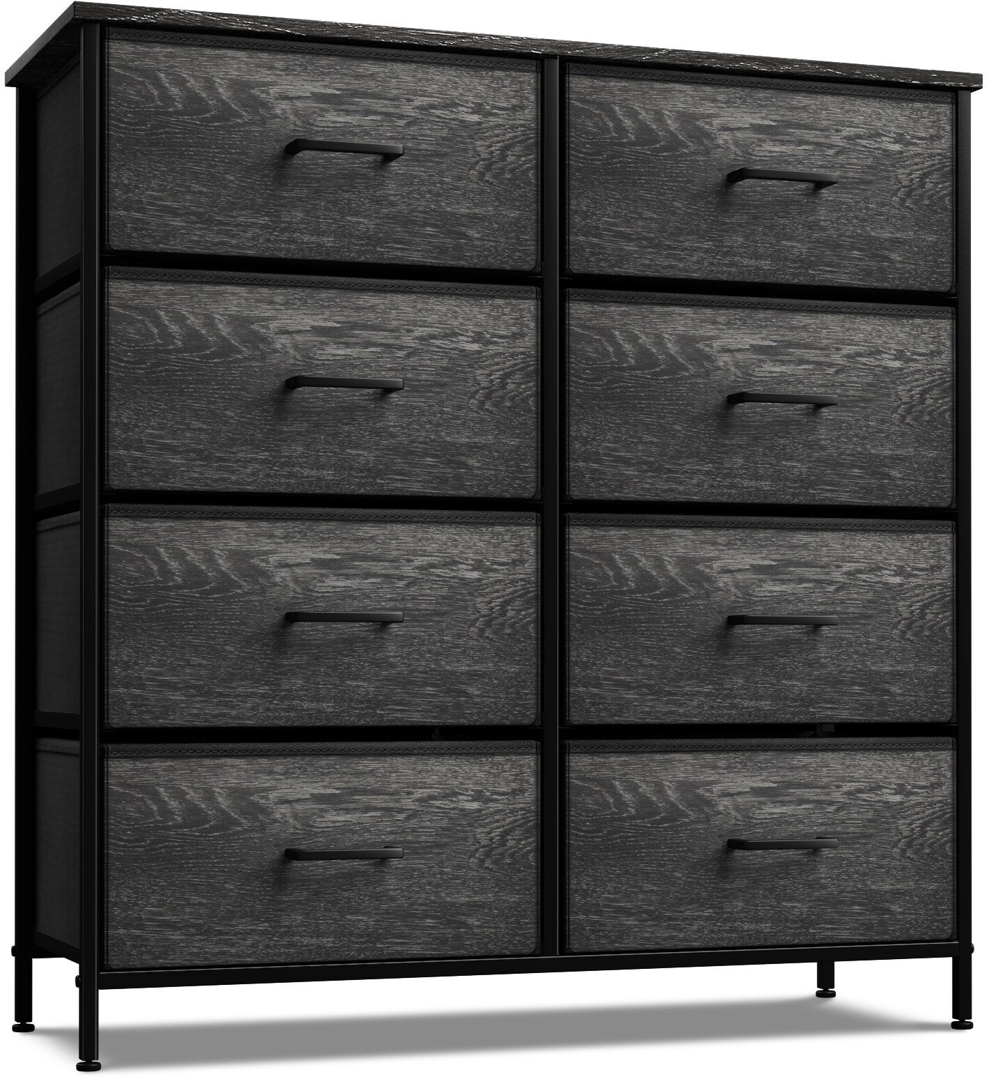 Sorbus Extra Wide Dresser Organizer With 8 Drawers - Large Storage Furniture for Bedroom, Hallway, Living Room, Nursery & Closet