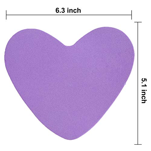 JOYIN Valentines Day Craft Gift Set with 100 Heart Doilies Heart Paper Doilies, 24 Pieces Foam Hearts and 2 Bags of Foam Heart Stickers for Kids and Fun Home Activitie, Valentine's Day Party Decor