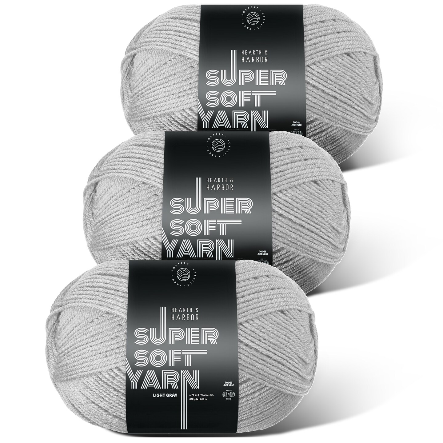 Hearth &#x26; Harbor Acrylic Yarn Skeins