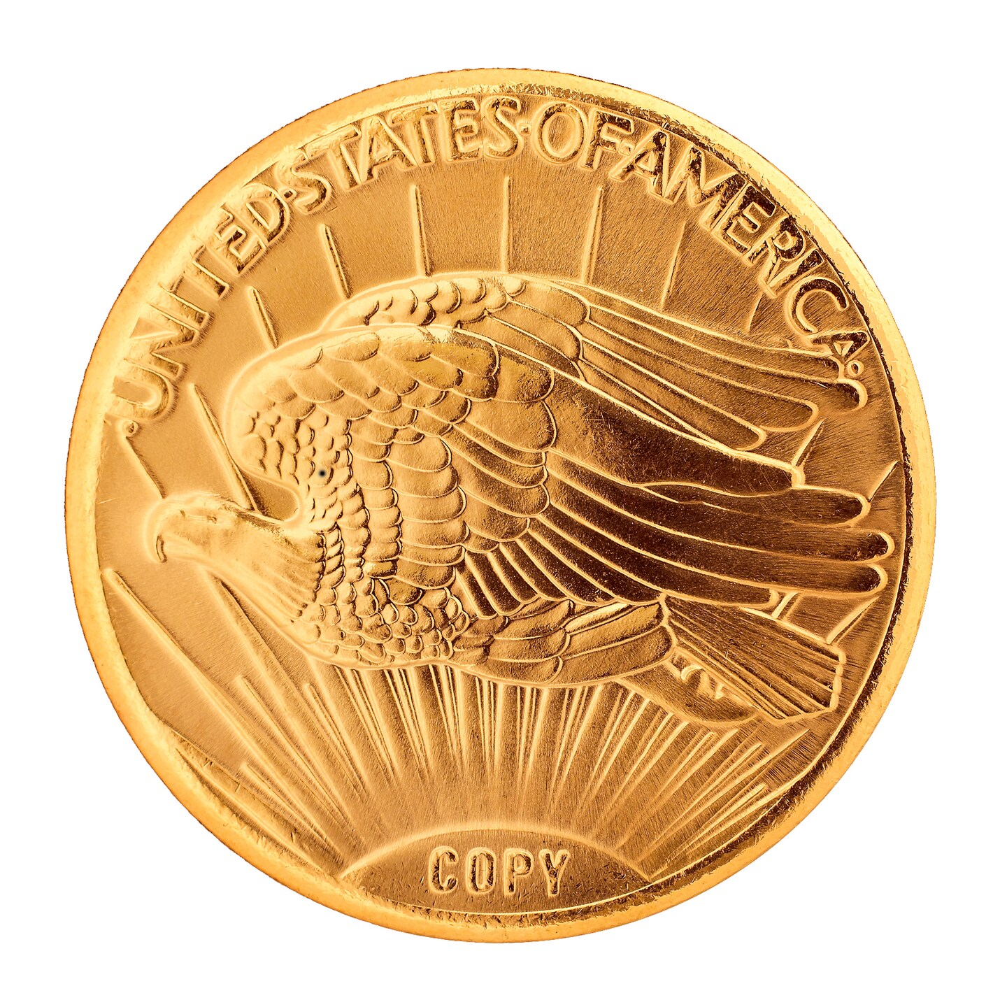 Tribute to America&#x27;s Most Beautiful Coins - $20 Saint Gaudens Gold Piece 1907-1933 Replica Coin