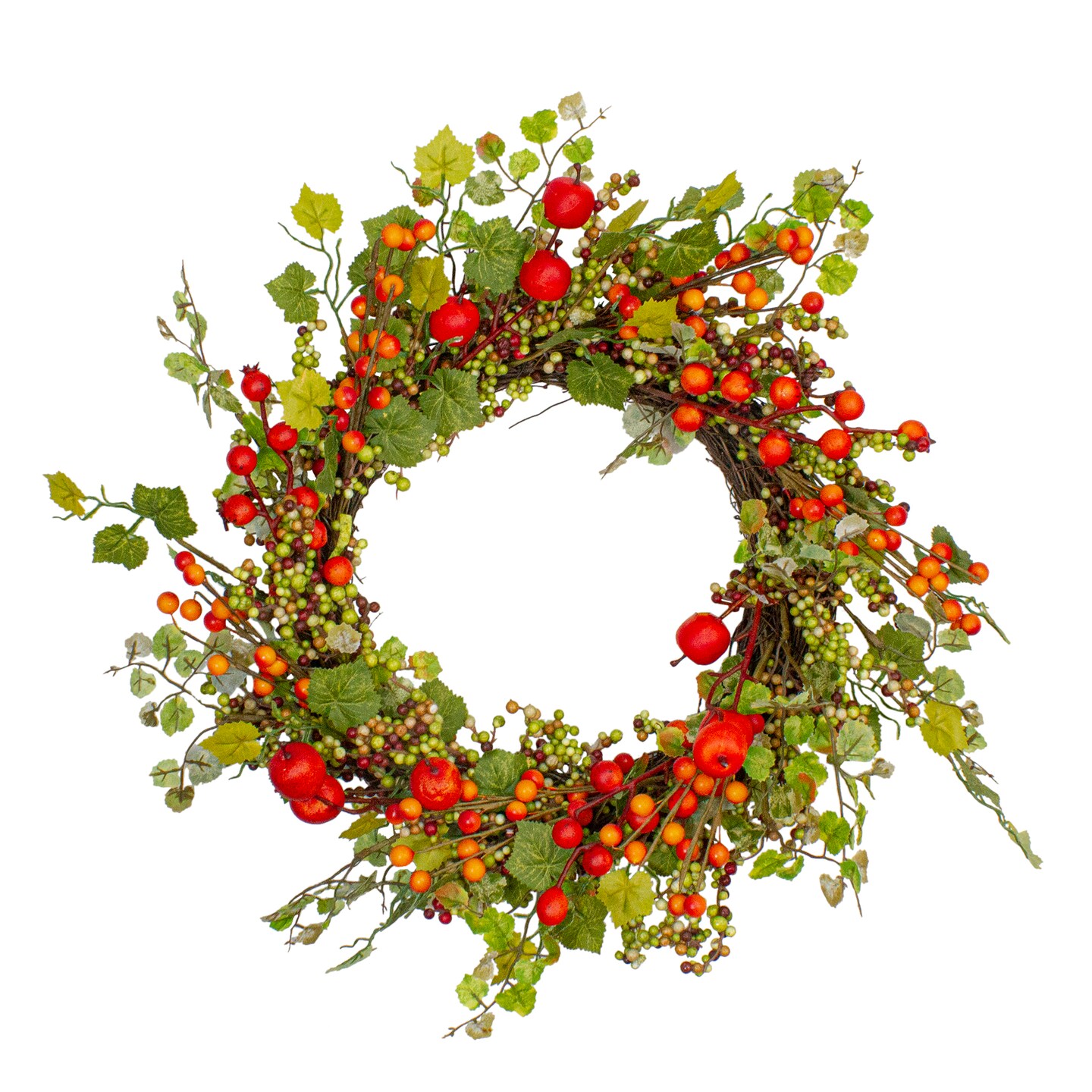 Mini Apple Autumn Wreath
